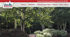 Desktop Screenshot of bostonlandscapeco.com